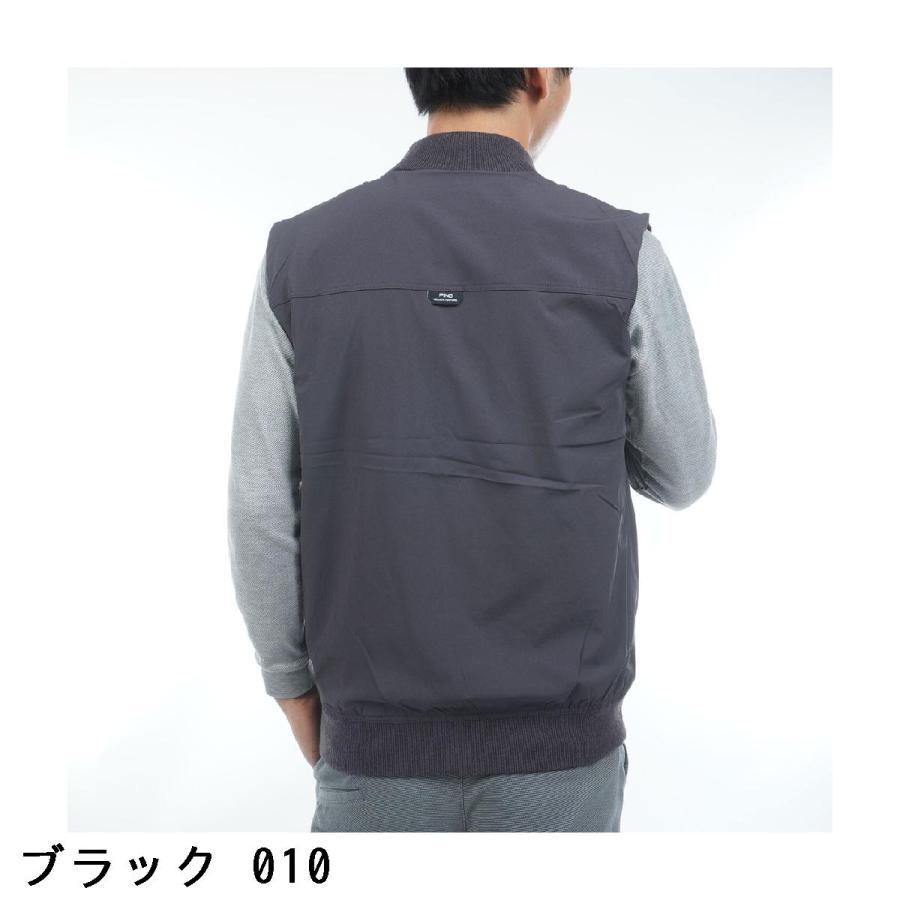 PING（ピン） リバーシブル フルジップニットベスト : GDOゴルフ