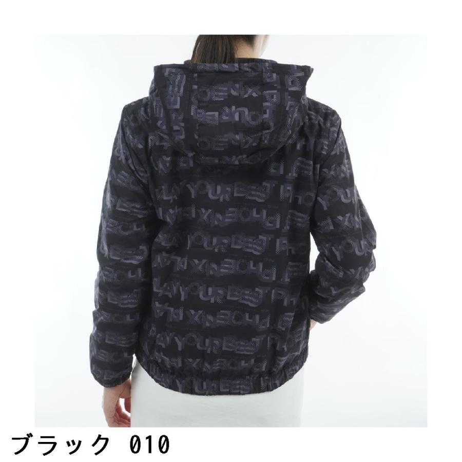 PING（ピン） 総柄プリント フーディーブルゾン レディス : GDOゴルフ