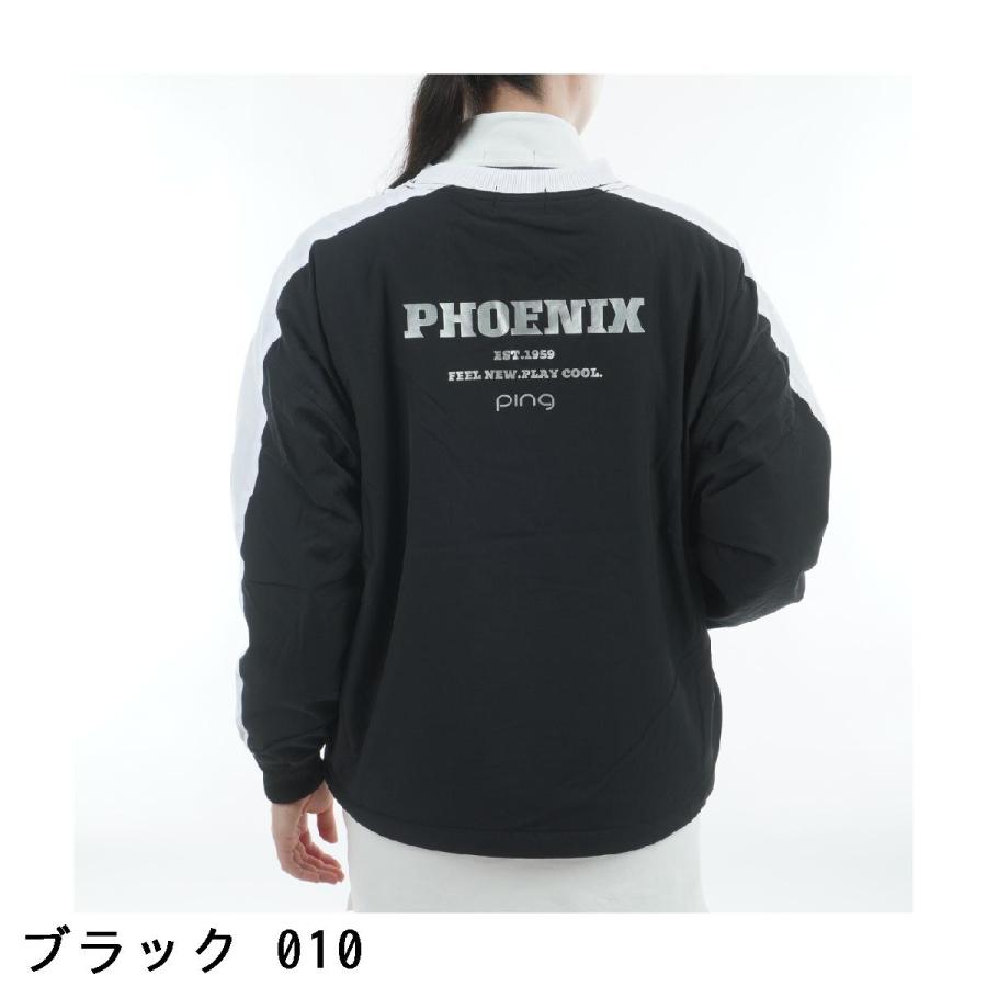 S 新品　PING ツインレイヤードアウター ブルゾン レディース　ブラック PING（ピン） ツインレイヤード ブルゾン レディス : GDOゴルフ