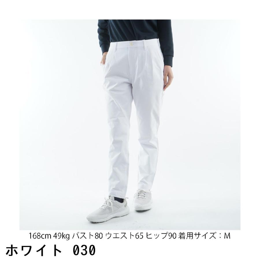 PING（ピン） ストレッチ ツイルテーパード ツータックパンツ レディス