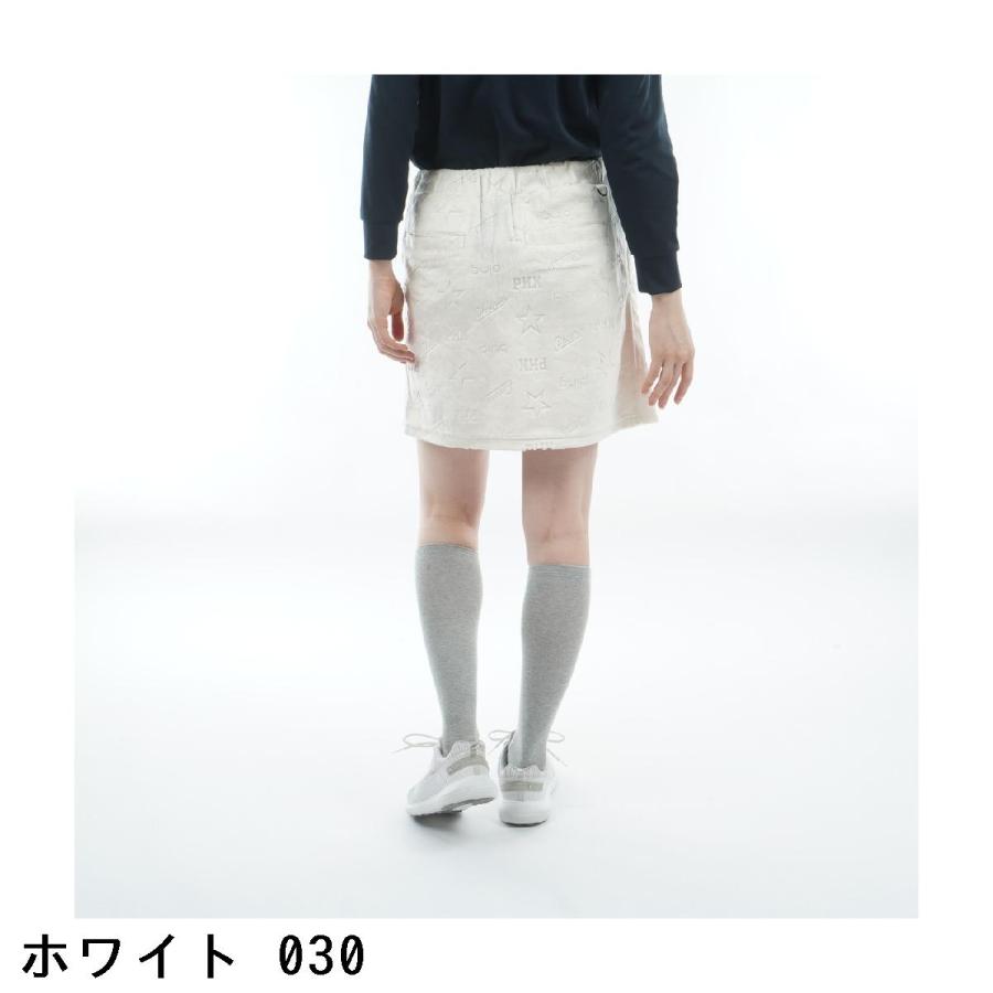 ピン PING ベロアジャカード スカート レディス