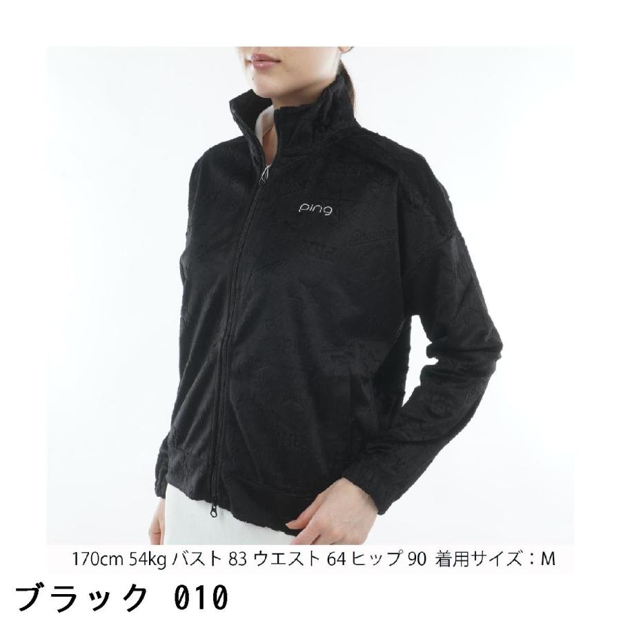 PING（ピン） ベロアジャカード ブルゾン レディス : GDOゴルフ