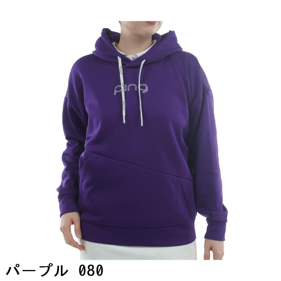 PING（ピン） アシンメトリーポケットカルイシフーディー レディス