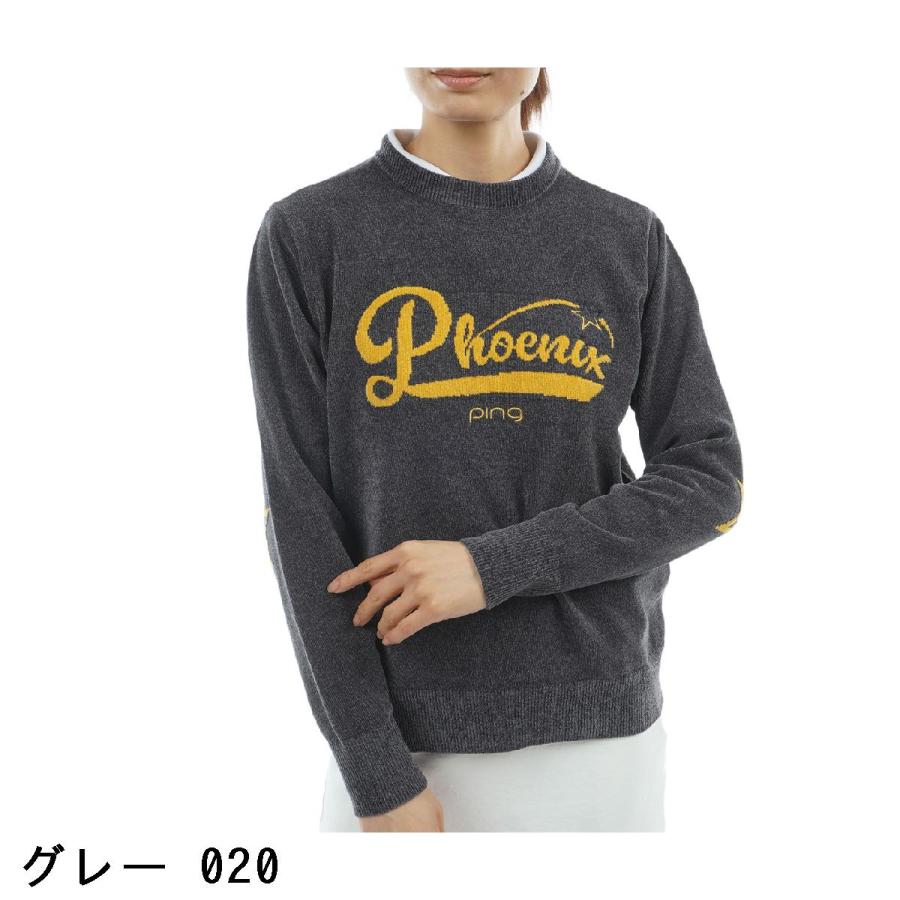 PING（ピン） モールジャカード クルーネックセーター レディス : GDO