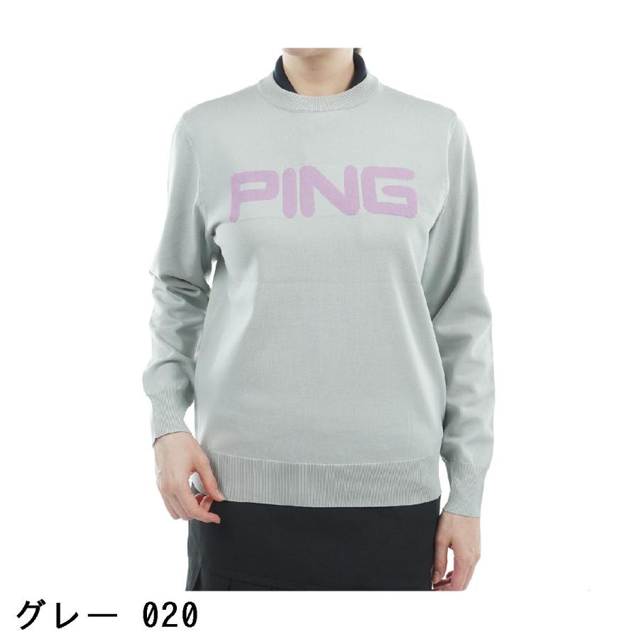 PING（ピン） PING 10カラー クルーネックセーター レディス : GDO
