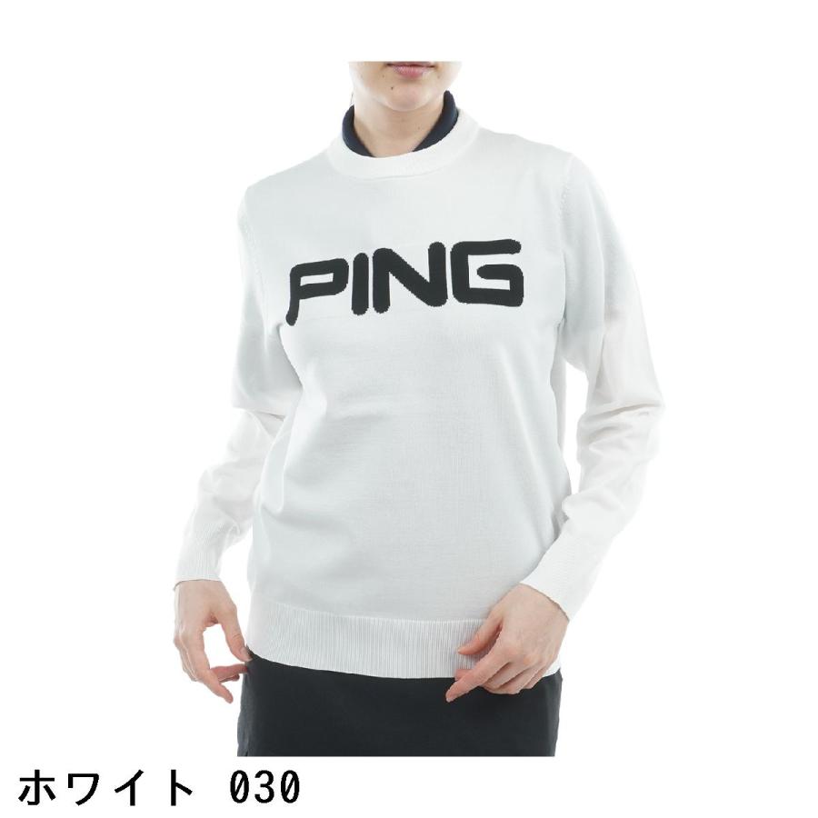 PING（ピン） PING 10カラー クルーネックセーター レディス : GDO