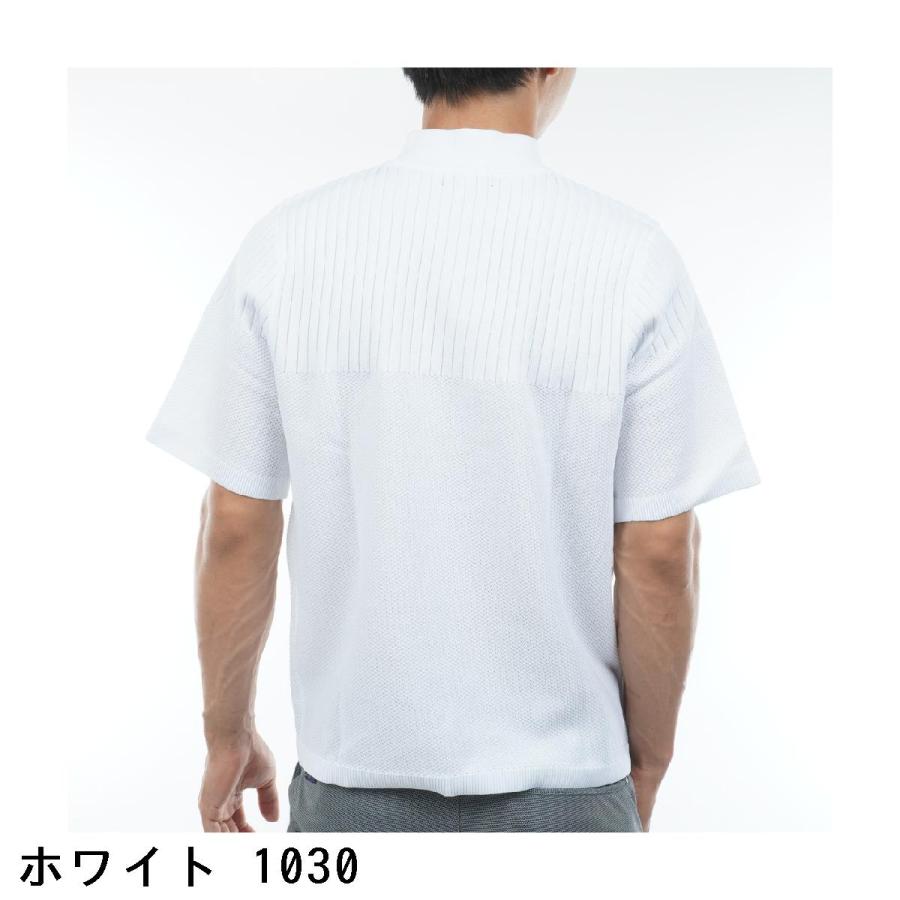 キャロウェイゴルフ　Callaway Golf　ハーフジップモックネック半袖ニットシャツ Callaway（キャロウェイ） キャロウェイゴルフ Callaway Golf ハーフ