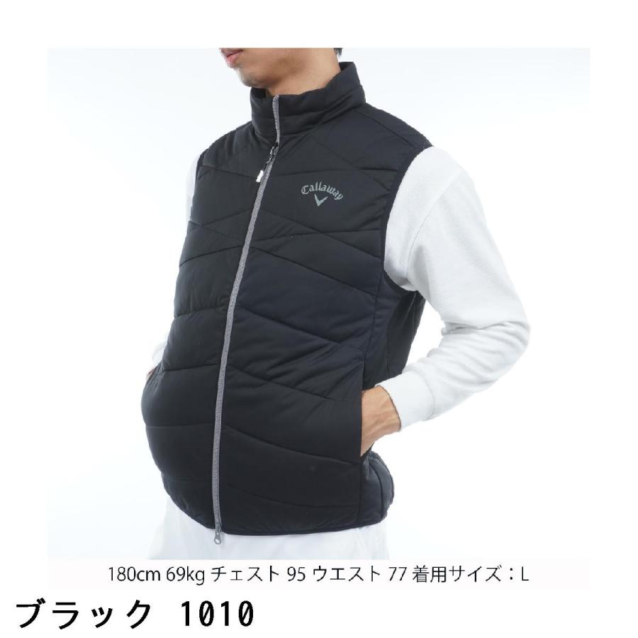 キャロウェイゴルフ　Callaway Golf　ストレッチ フルジップ中綿ベスト Callaway（キャロウェイ） キャロウェイゴルフ Callaway Golf