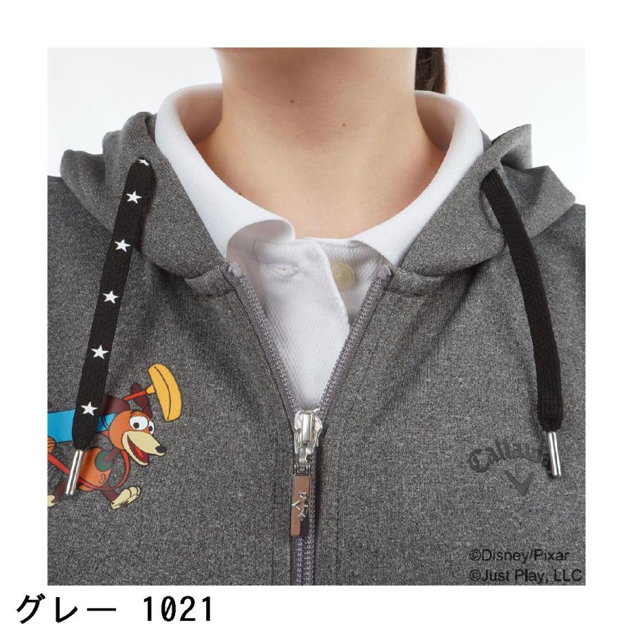 キャロウェイゴルフ　Callaway Golf　トイ・ストーリー／キャロウェイコレクション フルジップスウェットパーカー　レディス Callaway（キャロウェイ） キャロウェイゴルフ Callaway Golf トイ