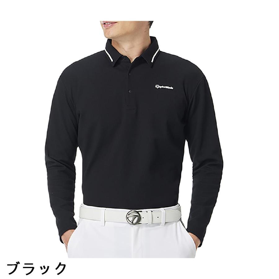 テーラーメイドストレッチ長袖ポロシャツ テーラーメイド Taylor Made