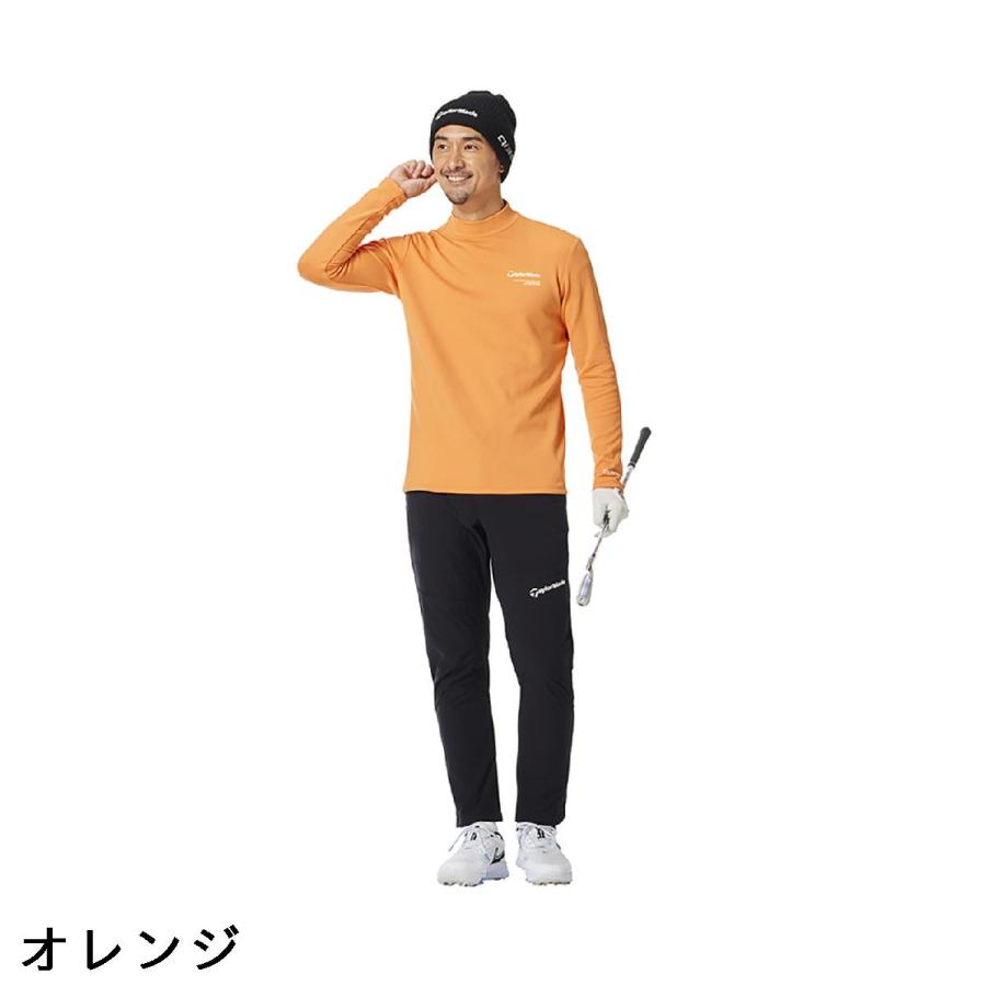 TaylorMade（テーラーメイド） ストレッチ T-HEAT ブラッシュド モック