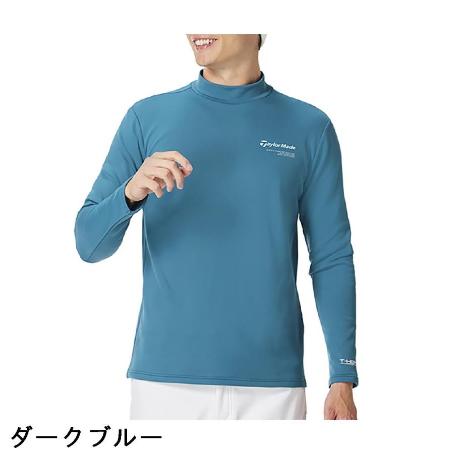 TaylorMade（テーラーメイド） ストレッチ T-HEAT ブラッシュド モック