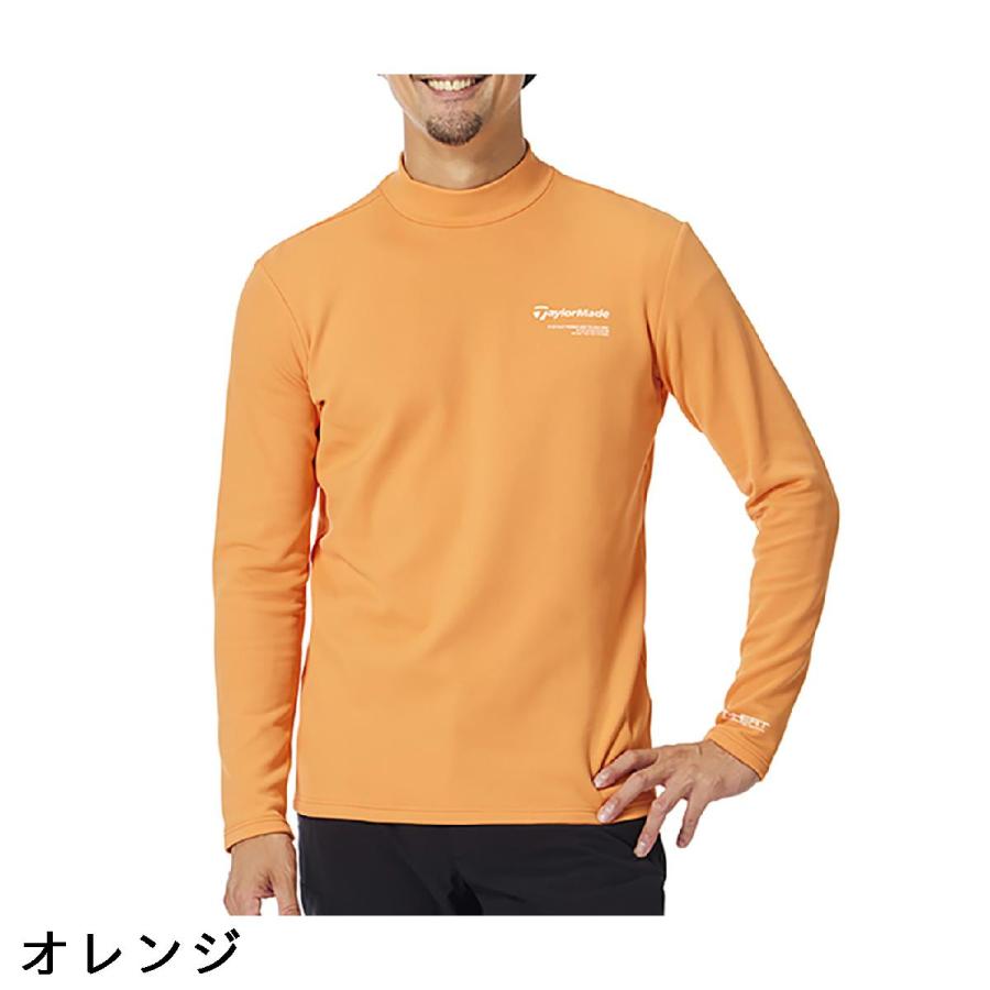 TaylorMade（テーラーメイド） ストレッチ T-HEAT ブラッシュド モック