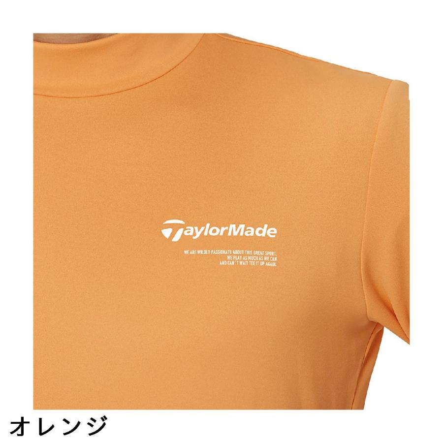 TaylorMade（テーラーメイド） ストレッチ T-HEAT ブラッシュド モック
