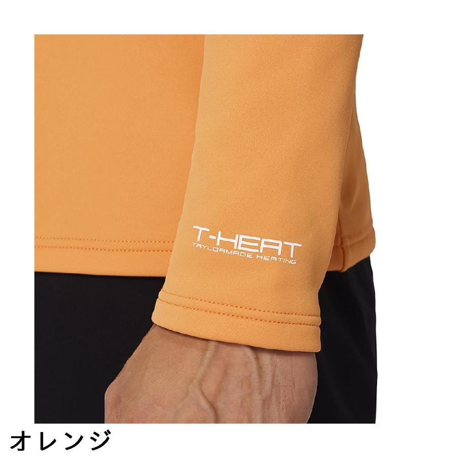 TaylorMade（テーラーメイド） ストレッチ T-HEAT ブラッシュド モック