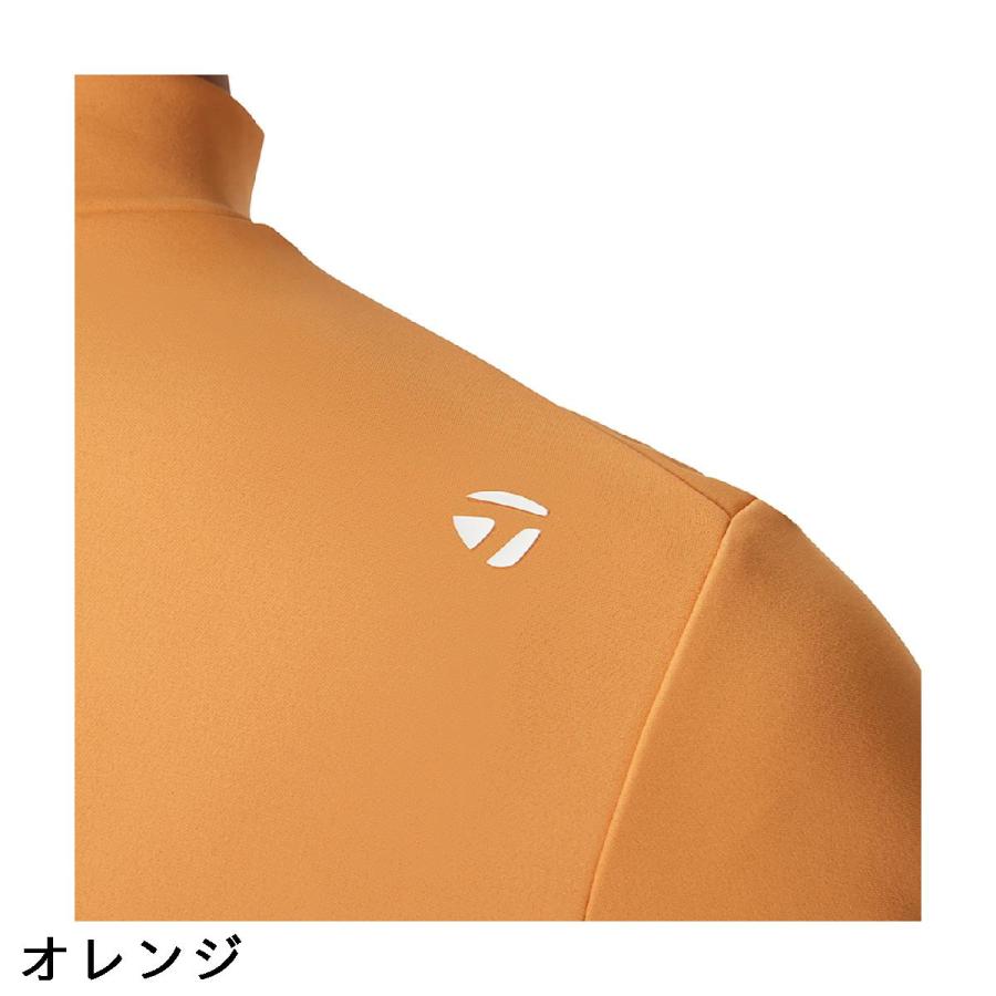 TaylorMade（テーラーメイド） ストレッチ T-HEAT ブラッシュド モック