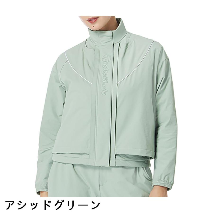【未使用】taylormade レディース　ゴルフ　ジャケット　セットアップ TaylorMade（テーラーメイド） ストレッチ 3WAY トランスフォーム
