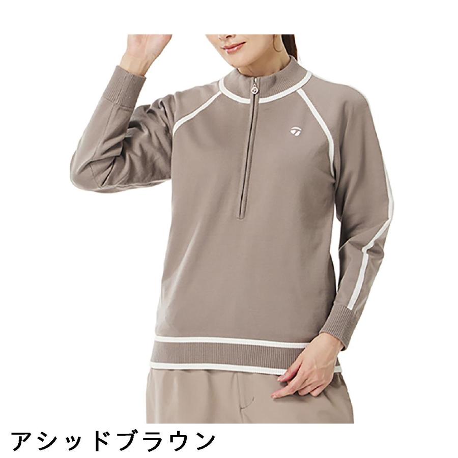 TaylorMade（テーラーメイド） ストレッチ ラインドハーフジップ