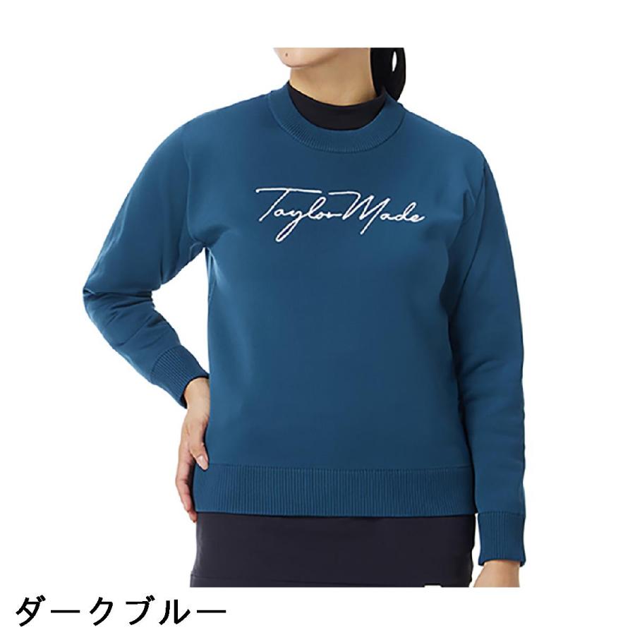 TaylorMade（テーラーメイド） ストレッチ スクリプトロゴセーター