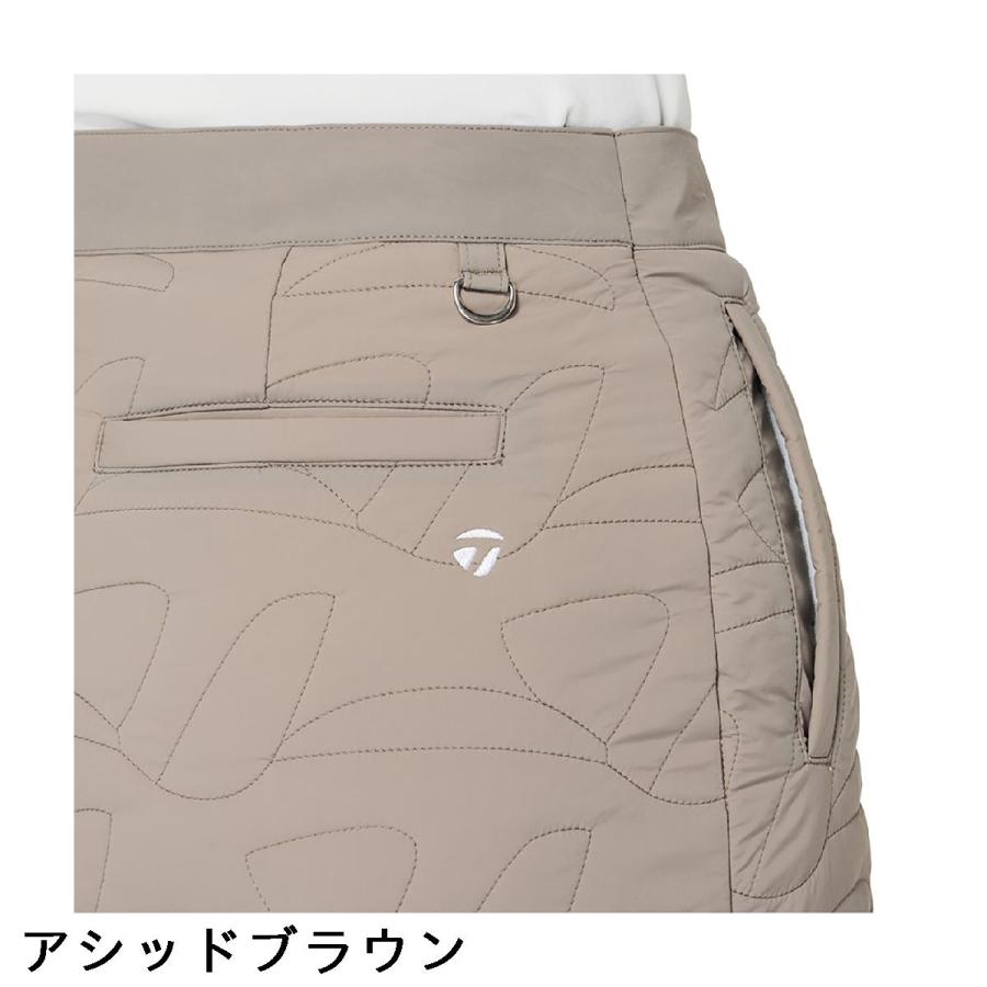 テーラーメイド　Taylor Made　ストレッチ インサレーテッドキルトスコート　レディス TaylorMade（テーラーメイド） ストレッチ インサレーテッドキルト