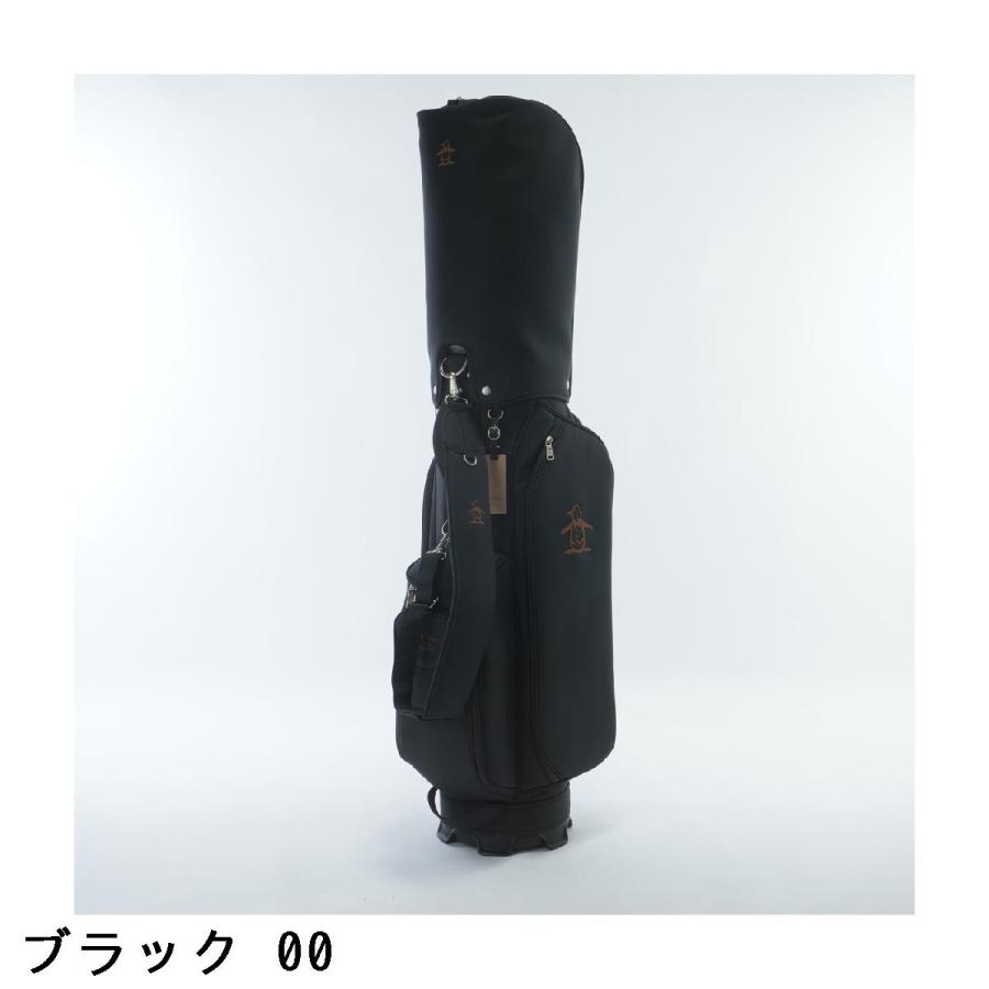 マンシングウェア　キャディバッグ　ブラック／Munsingwear　黒　合皮 Munsingwear（マンシングウェア） Munsingwear STANDARD COLLECTION
