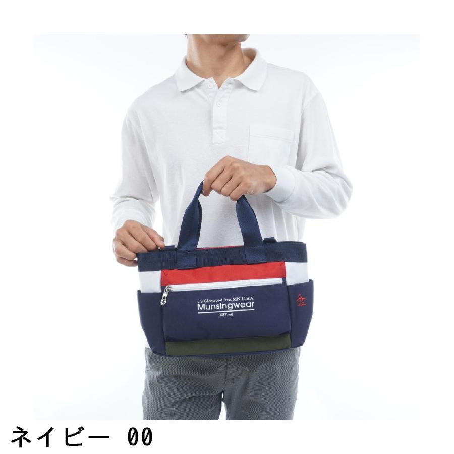 マンシングウェア Munsingwear マルチカラーカートバッグの画像