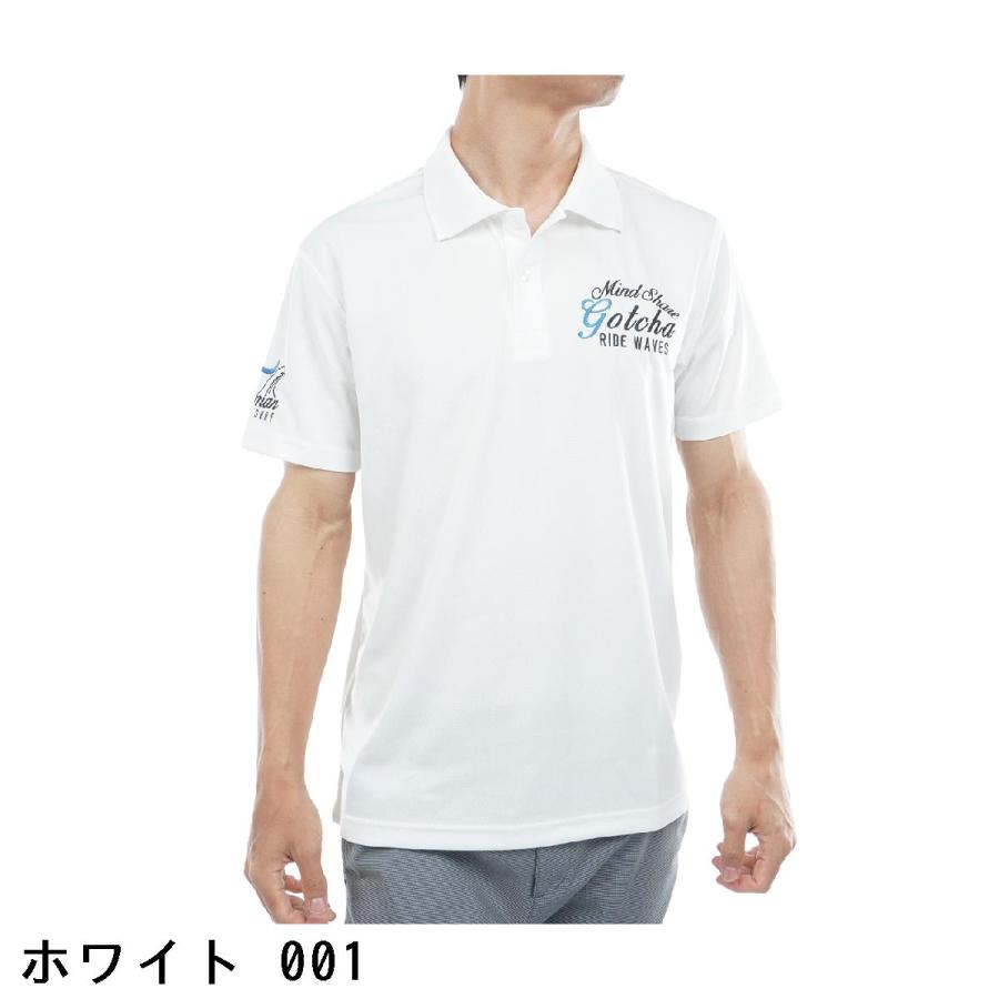 GOTCHA GOLF ガッチャゴルフ ドライメッシュ サマードローイング半袖