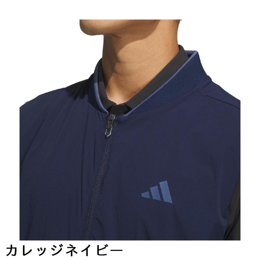 アディダス　Adidas　ビヨンド ザ コース ストレッチ バックビッグBOS フルジップベスト adidas（アディダス） ビヨンド ザ コース ストレッチ バックビッグBOS