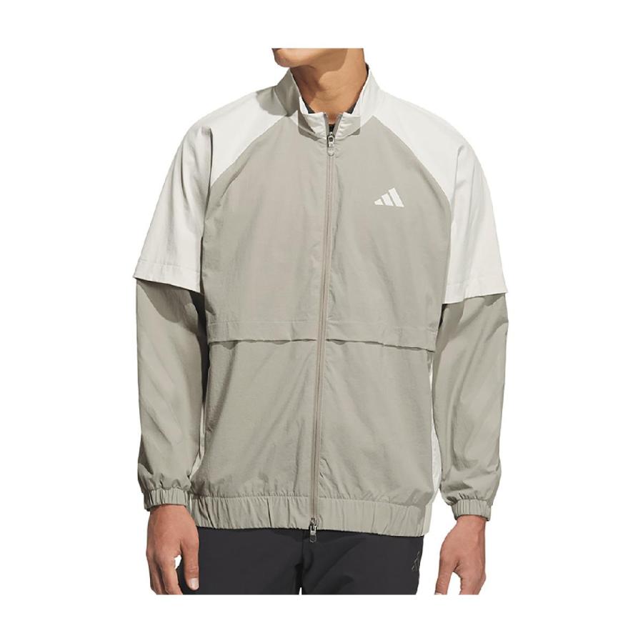 アディダス　Adidas　ビヨンド ザ コース ストレッチ カラーブロック フルジップトラックジャケット adidas（アディダス） ビヨンド ザ コース ストレッチ カラーブロック