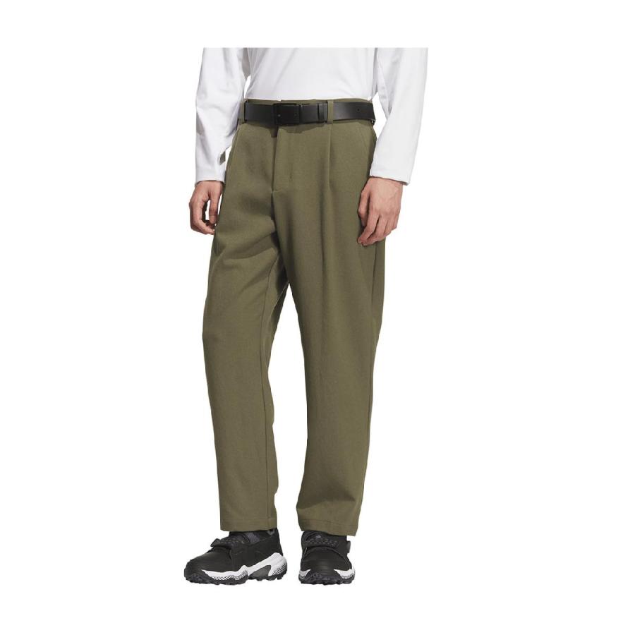 アディダス　Adidas　EXストレッチ アクティブ ワイドクラッシック ワンタックアンクルパンツ adidas（アディダス） Adidas EXストレッチ アクティブ ワイド