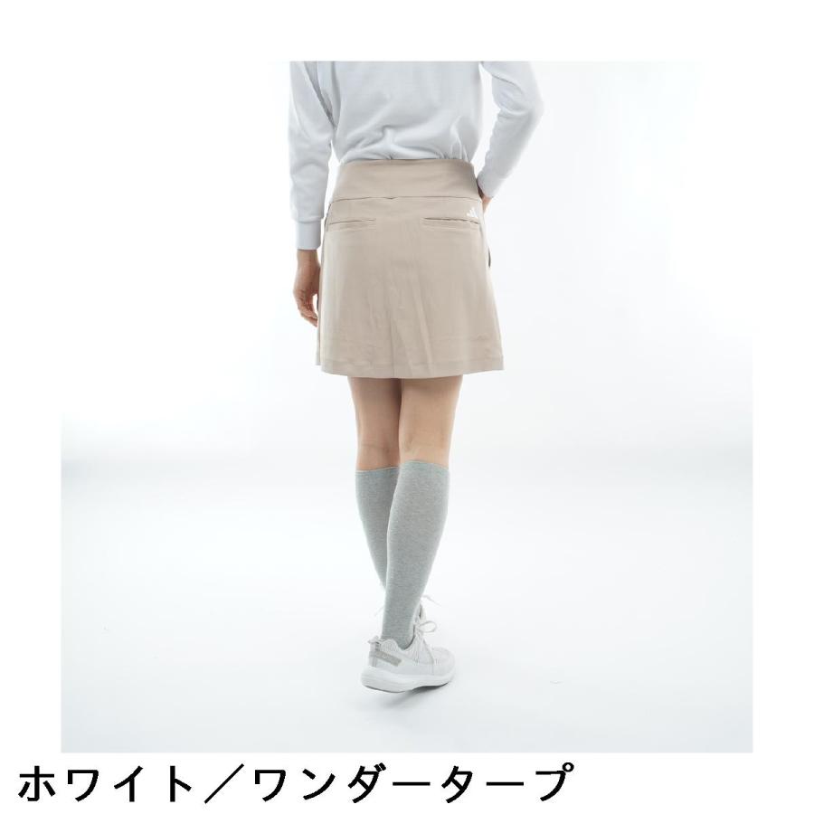 adidas ラップスカート ストレッチ コース ザ ビヨンド adidas（アディダス） ラップスタイルスカート ホワイト レディースウェア