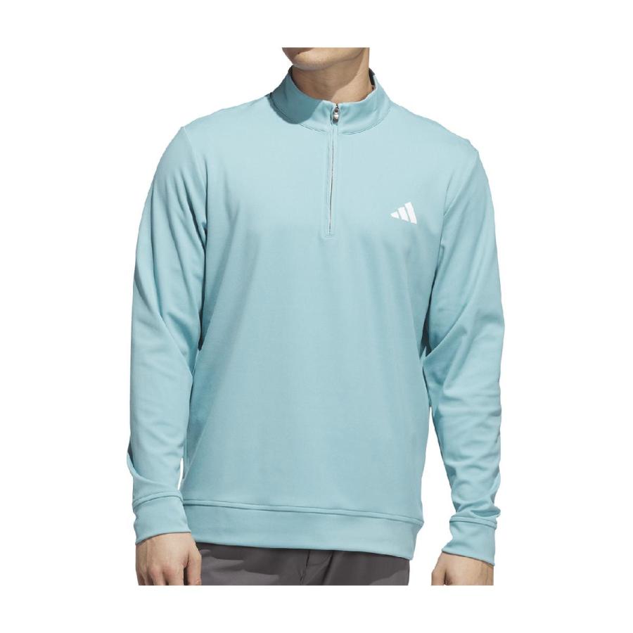 アディダス　Adidas　ストレッチ ハーフジップ 長袖スウェット adidas（アディダス） ストレッチ ハーフジップ 長袖スウェット : GDO