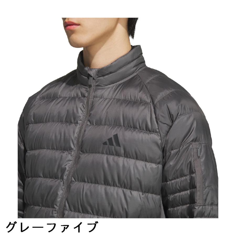 adidas（アディダス） アームポケット付き フルジップ ダウン