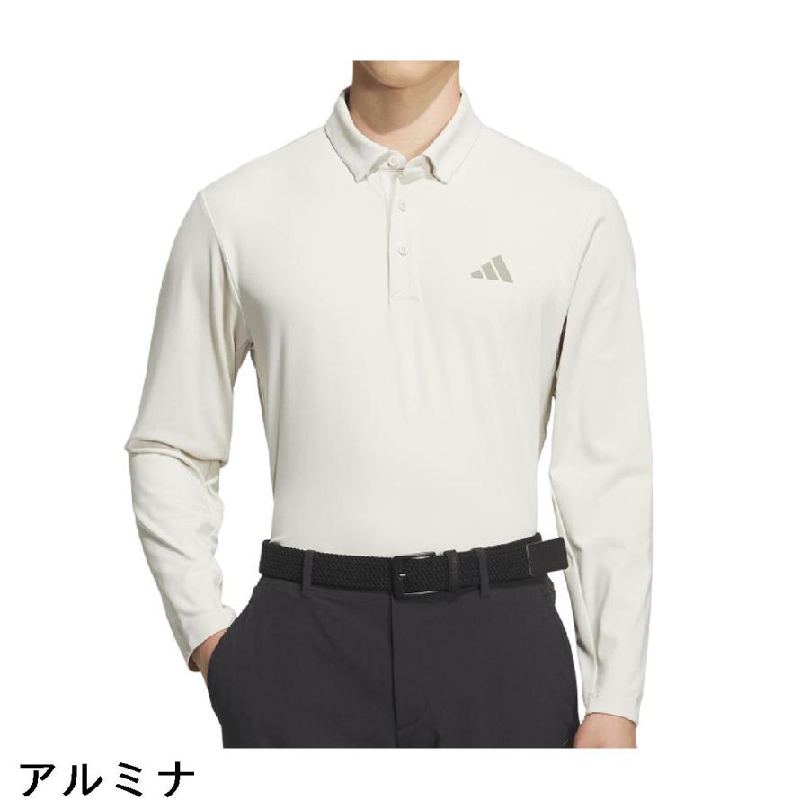 アディダス　Adidas　ストレッチ COLD.RDY 長袖ポロシャツ adidas（アディダス） ストレッチ COLD.RDY 長袖ポロシャツ : GDO