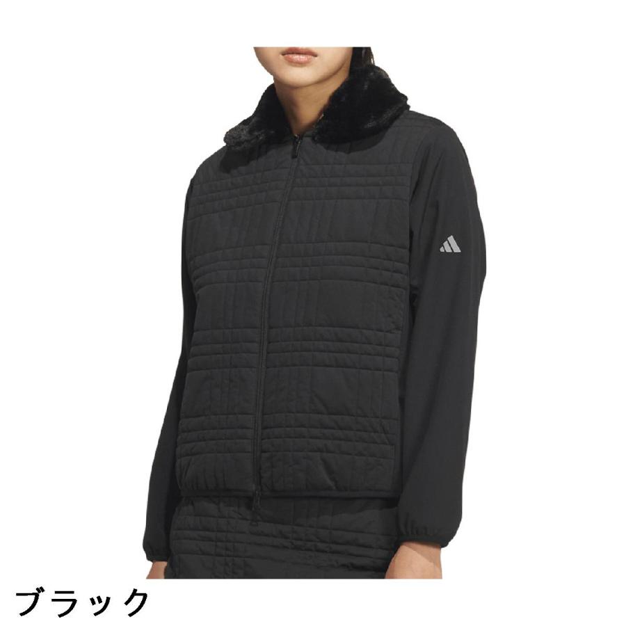未使用　adidas COLD.RDY キルトレイヤード フルジップジャケット adidas（アディダス） Adidas COLD.RDY デタッチャブルカラー キルト