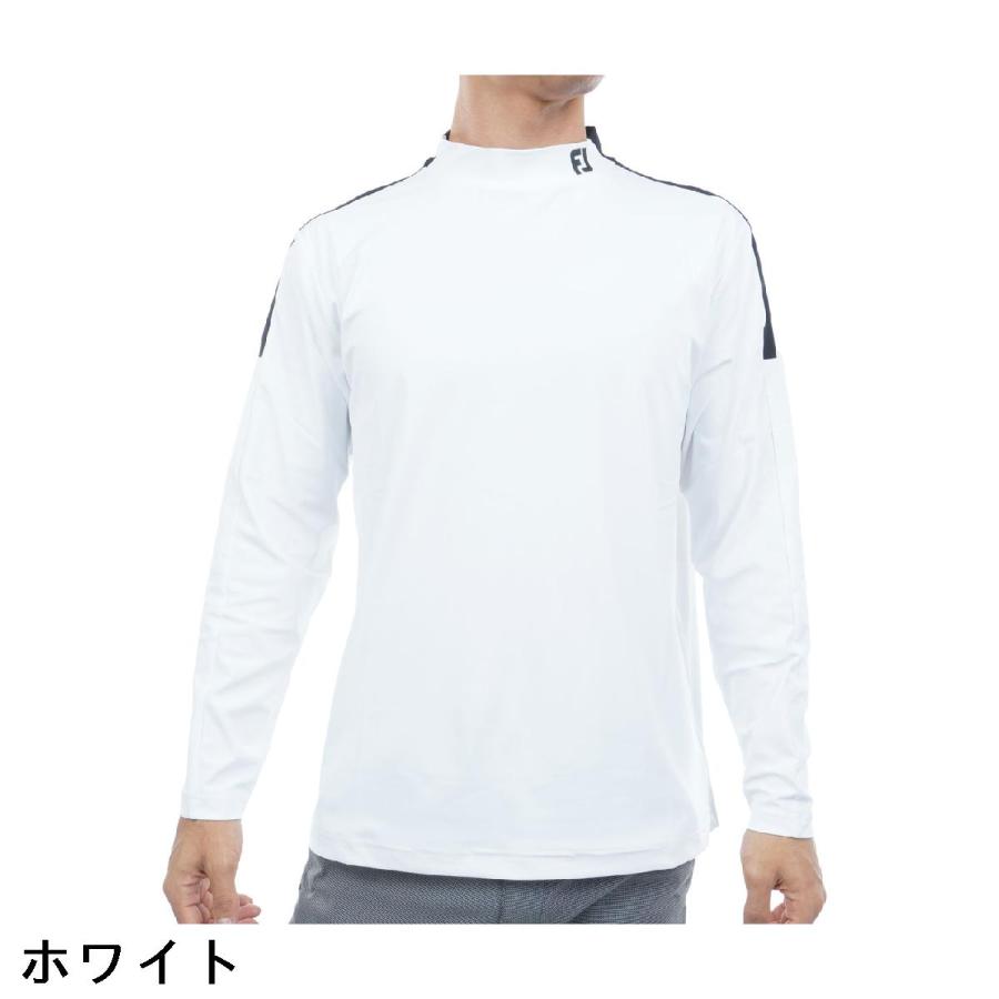 フットジョイ　Foot Joy　ストレッチ ショルダーライン モックネック長袖シャツ FootJoy（フットジョイ） ストレッチ ショルダーライン モックネック