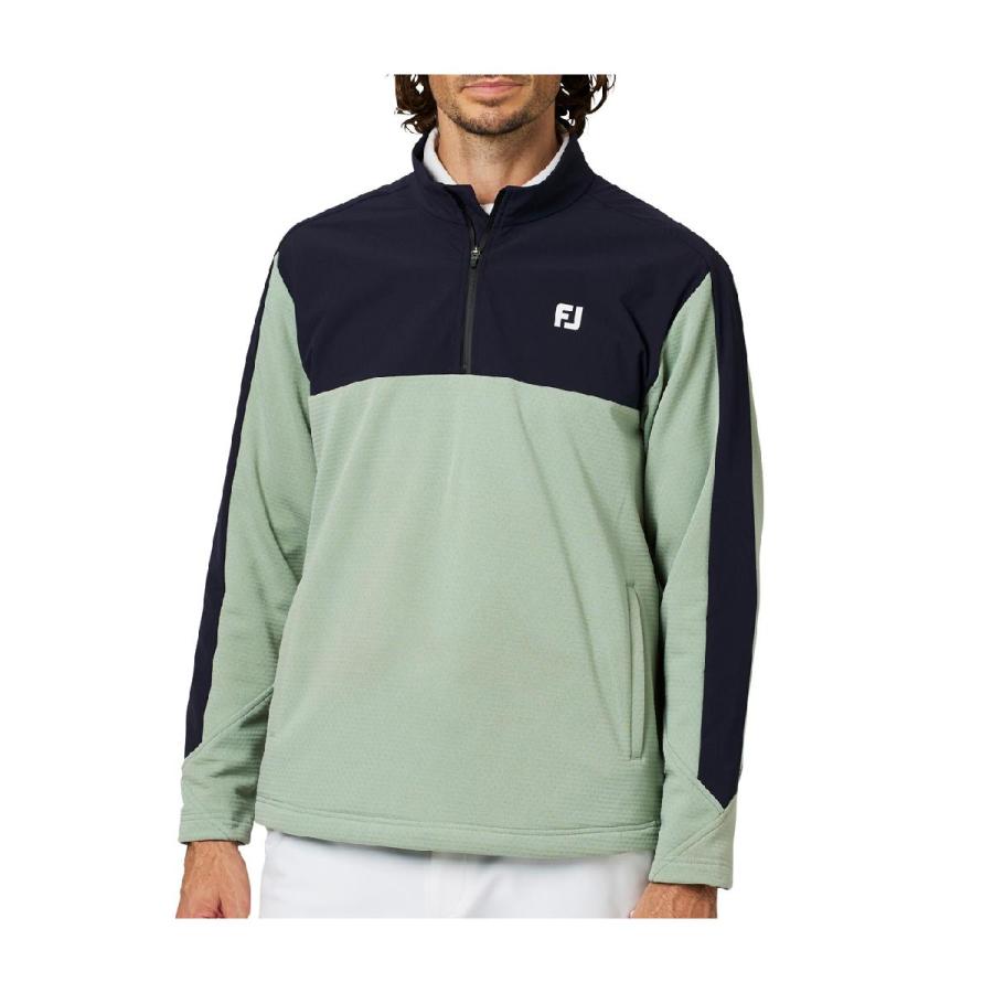 FootJoy（フットジョイ） ストレッチ ハイブリッド3Dハーフジップ