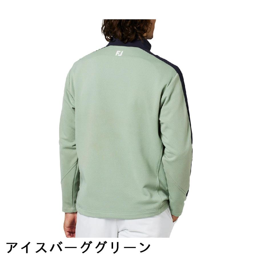 FootJoy（フットジョイ） ストレッチ ハイブリッド3Dハーフジップ