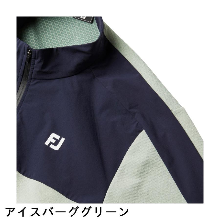 FootJoy（フットジョイ） ストレッチ ハイブリッド3Dハーフジップ