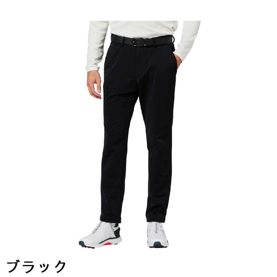 FJ フットジョイ ブラック ゴルフパンツ 裏フリース FootJoy（フットジョイ） ストレッチ クラッシック 裏フリースロング