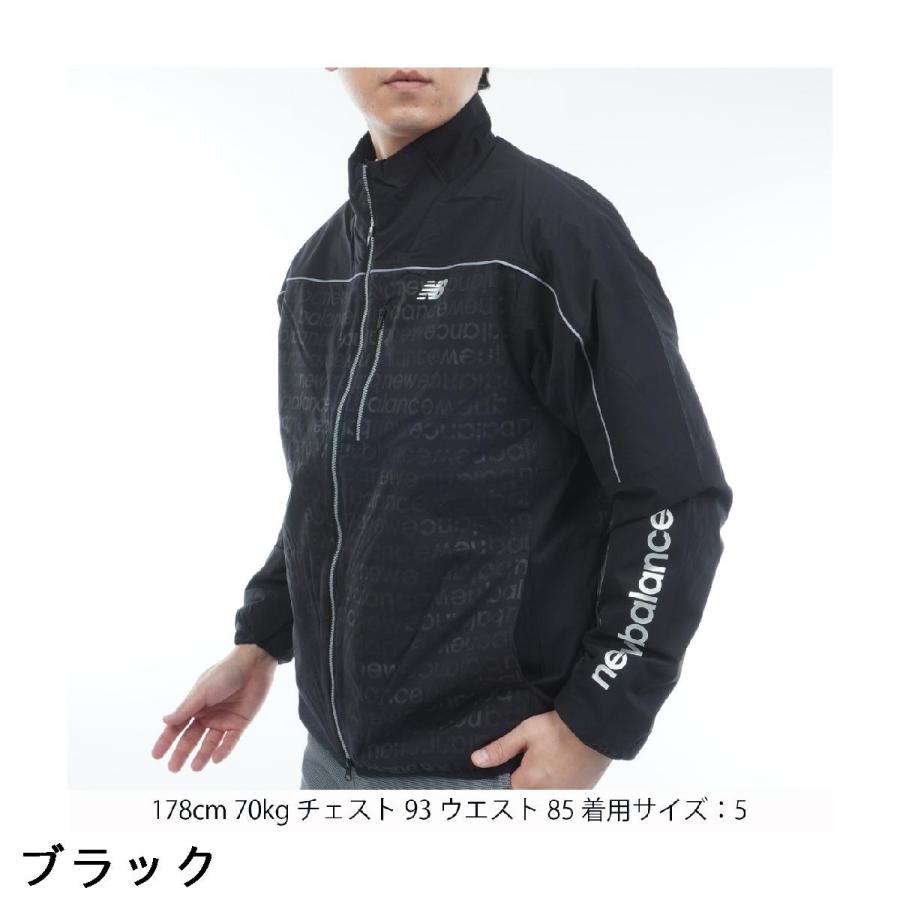 【極美品】ニューバランスゴルフ　リバーシブルフルジップブルゾン　ゼブラ　袖ロゴM New Balance Golf（ニューバランスゴルフ） ニューバランス マット