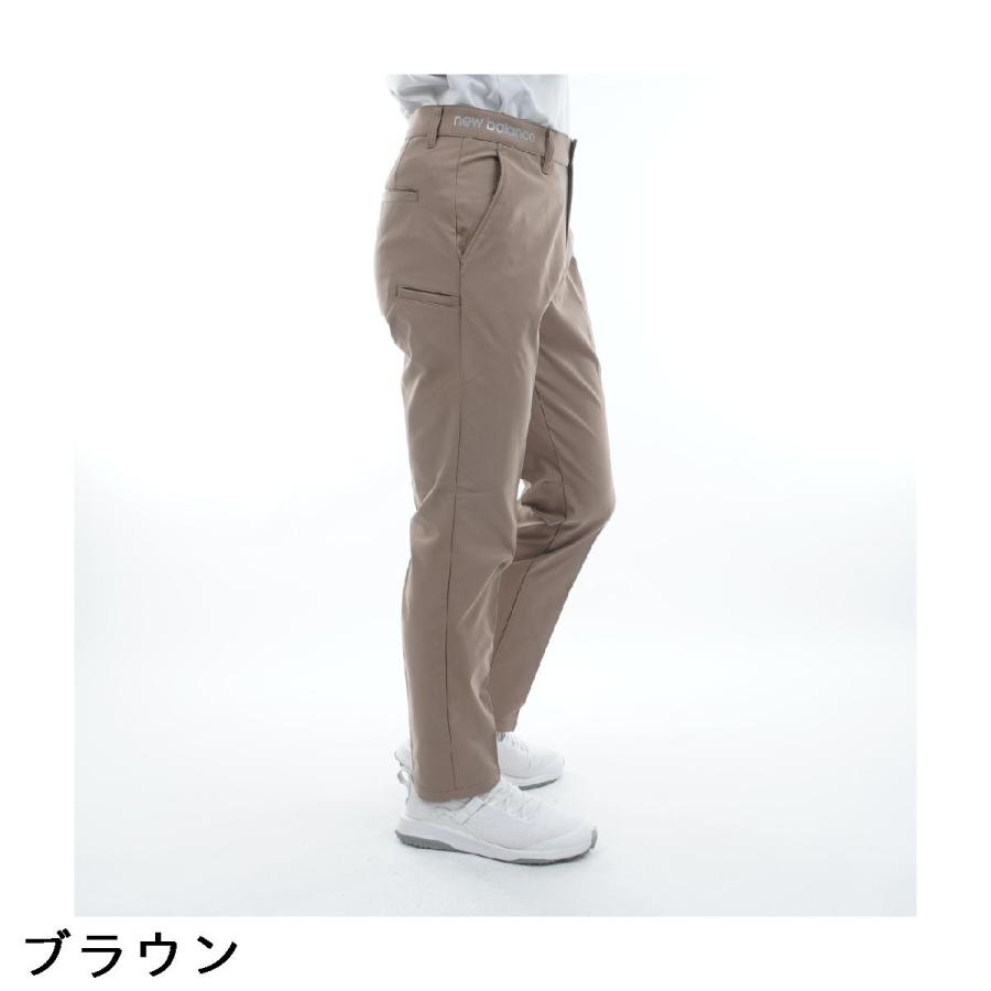 ニューバランス　キルティングパンツ メンズ ニューバランス ゴルフウェア パンツ QUILTED TAPERED LONG