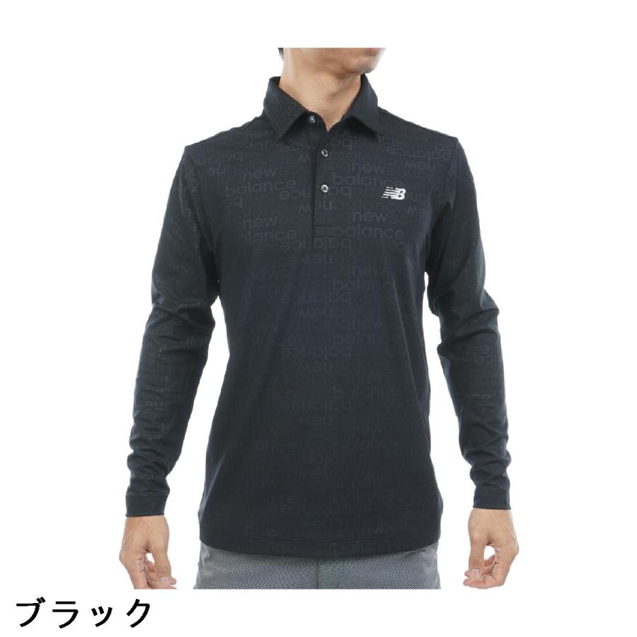 FC東京 New Balance 長袖ポロシャツ Lサイズ New Balance Golf（ニューバランスゴルフ） ニューバランス スムース