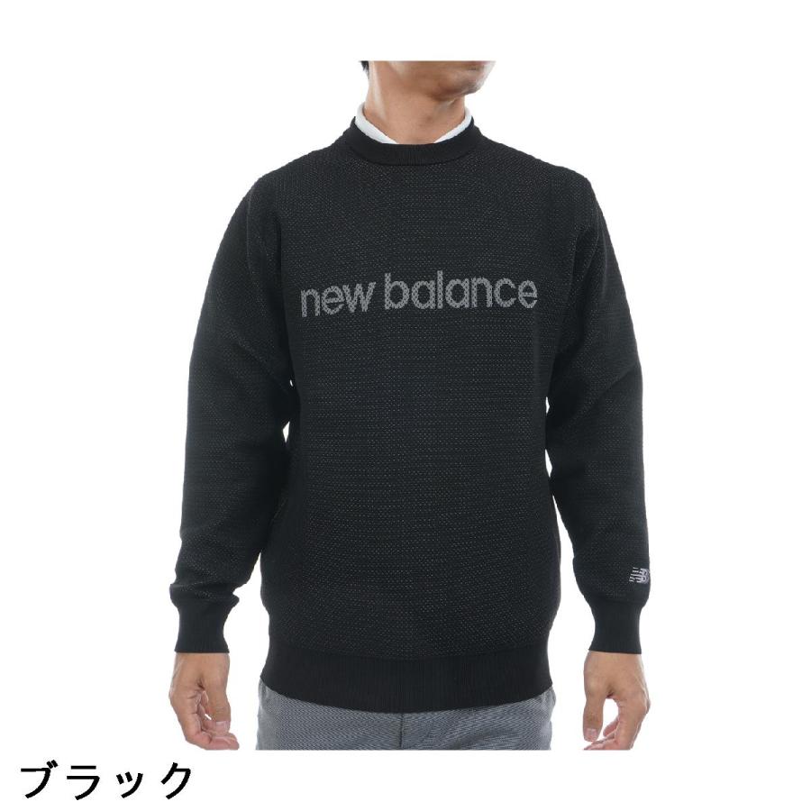 New Balance Golf クルーネック　ニット New Balance Golf（ニューバランスゴルフ） ニューバランス ロゴ