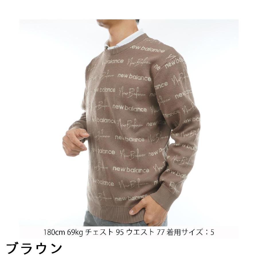 【ブラック】ダブルロゴジャガードクルーネックニットプルオーバー (MENS) SHIPS any: 〈手洗い可能〉フラワー ダブルジャガード プルオーバー