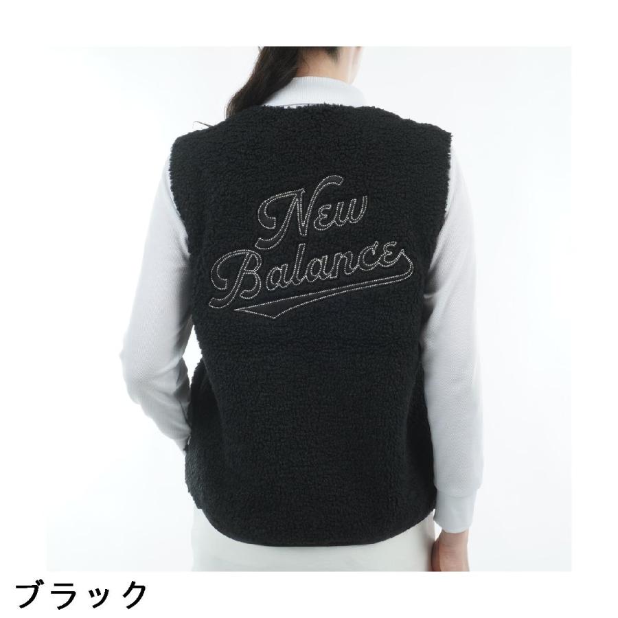 ニューバランス　New Balance　クラッシュボア フルジップベスト　レディス New Balance Golf（ニューバランスゴルフ） ニューバランス New