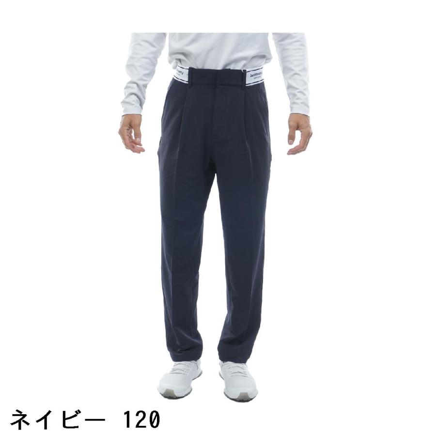 ジャックバニー ストレッチツイル ワンタックロングパンツ 5 ネイビー　25年 Jack Bunny!!（ジャックバニー） ストレッチツイル ワンタックロング