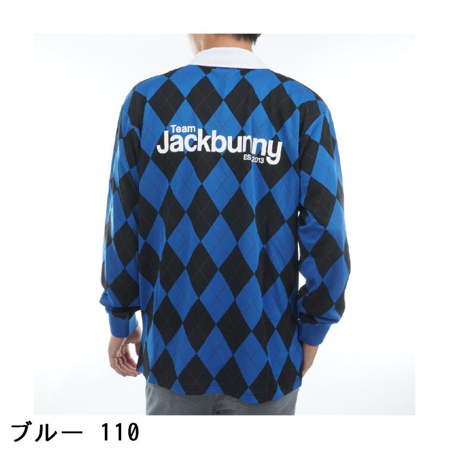 Jack Bunny!!（ジャックバニー） アーガイルジャカード 長袖シャツ