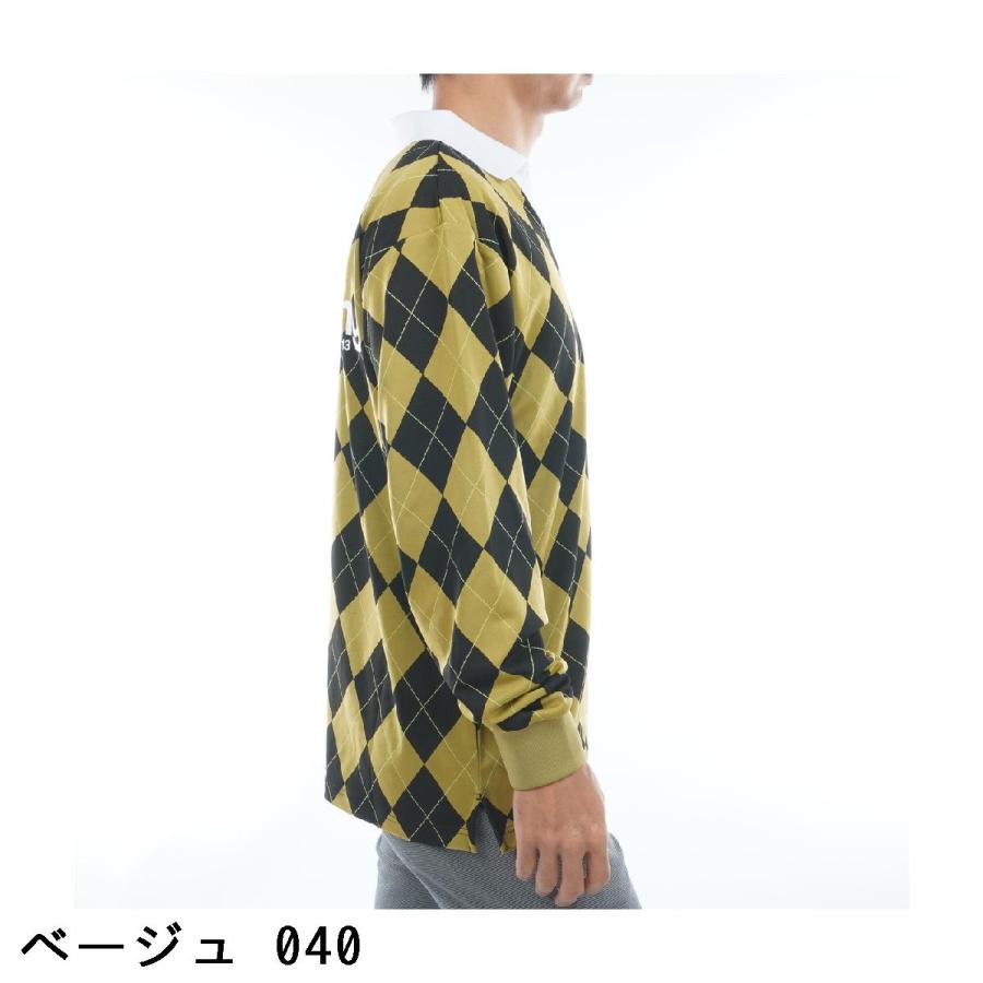 Jack Bunny!!（ジャックバニー） アーガイルジャカード 長袖シャツ