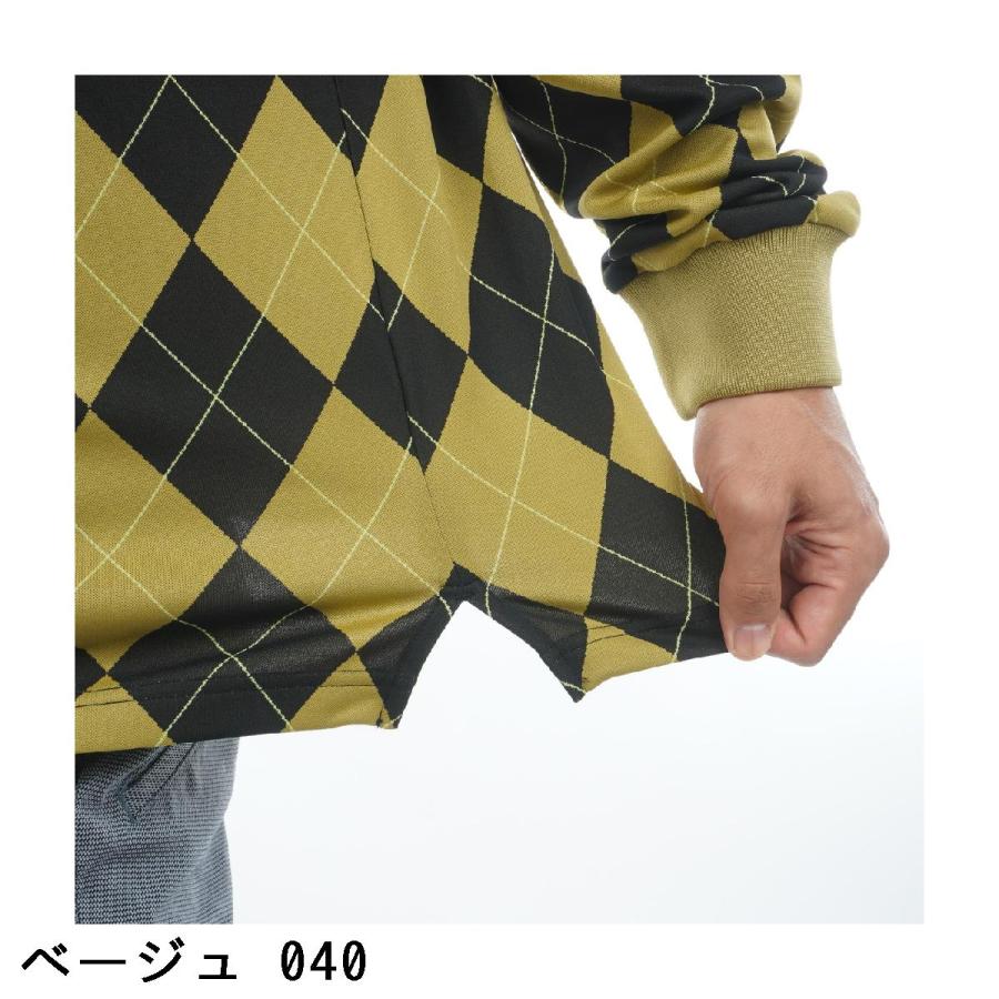 Jack Bunny!!（ジャックバニー） アーガイルジャカード 長袖シャツ